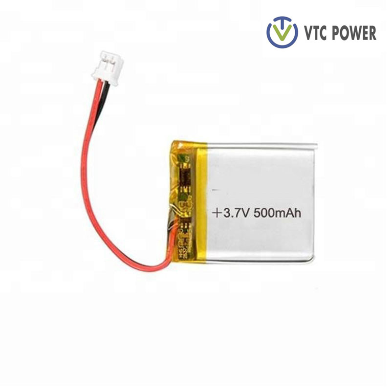 Μπαταρία πολυμερούς λιθίου 3,7v 500mah