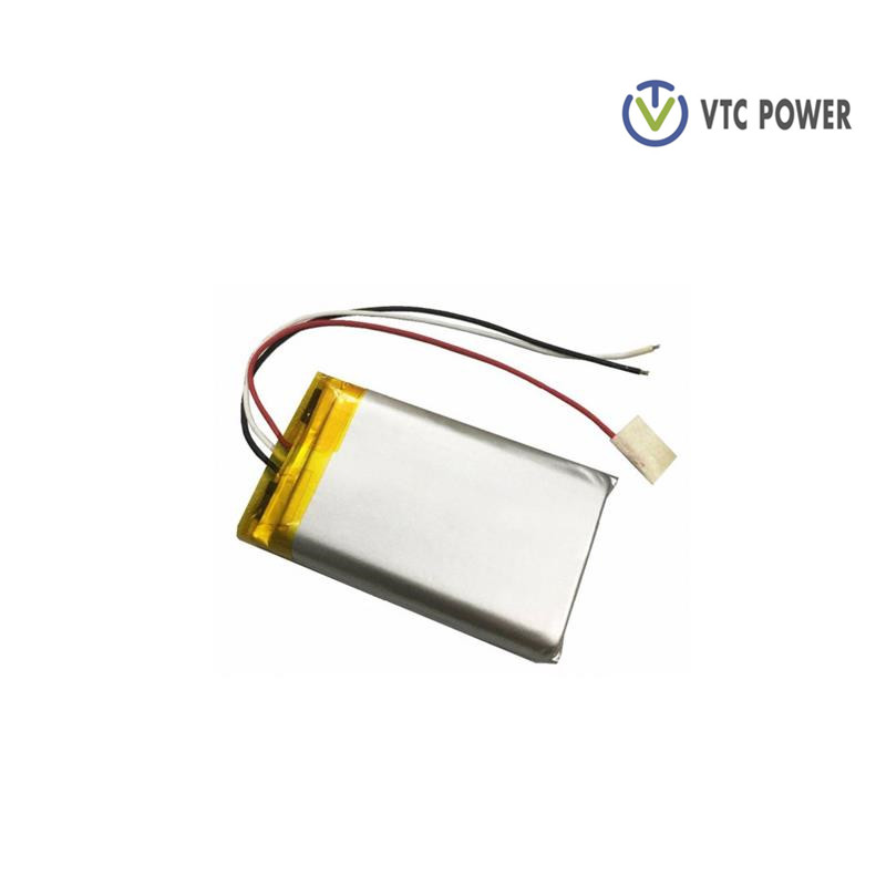 Μπαταρία πολυμερούς λιθίου 3,7v 1400mah