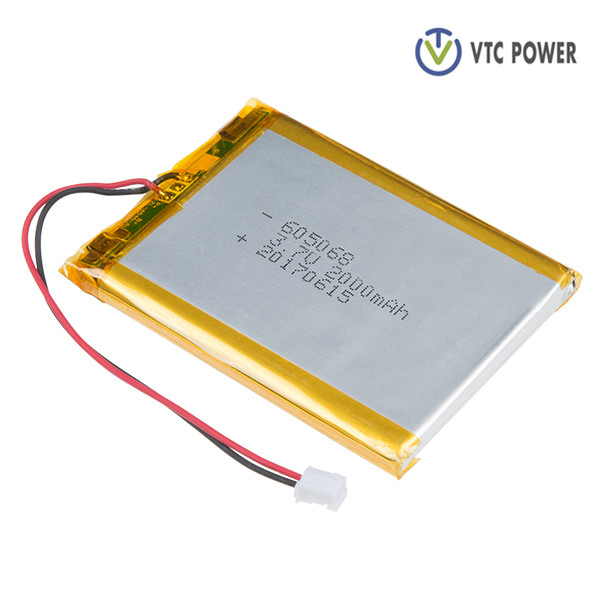 Μπαταρία πολυμερούς λιθίου 3,7v 2000mah